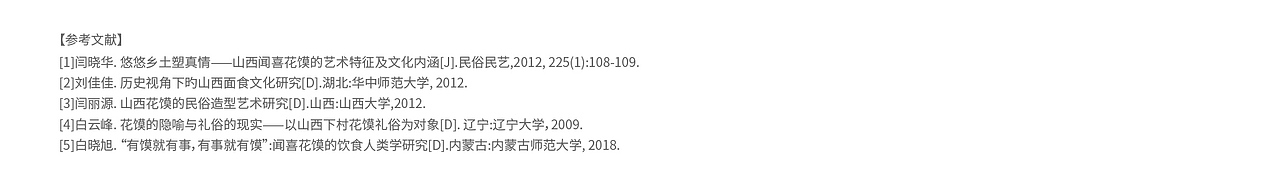 【中国花馍】信息可视化科普