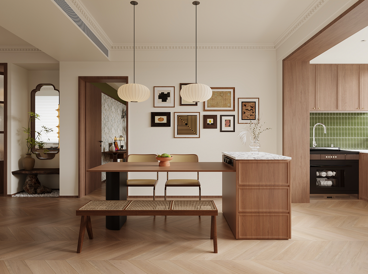 中古 中式 现代 元素