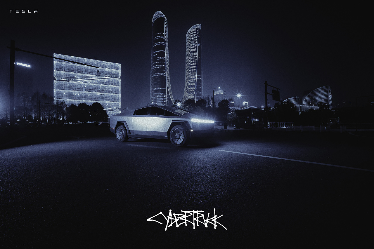 汽车摄影|特斯拉 x Cybertruck
