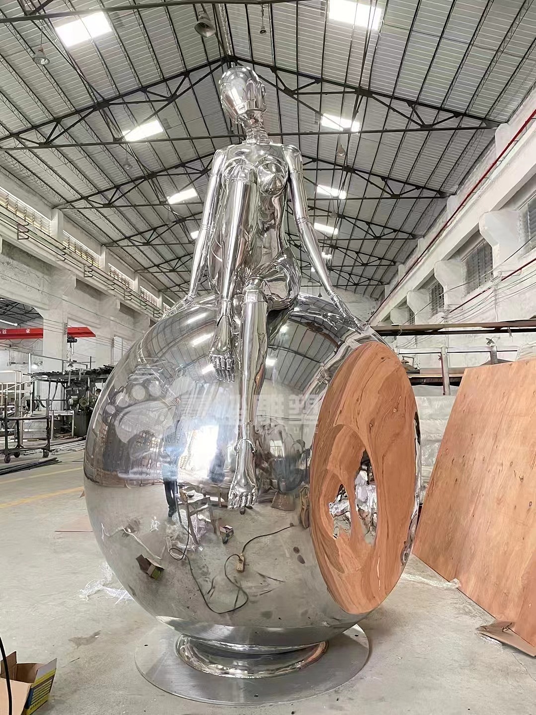 不锈钢镜面机械姬 不锈钢空山金属装置定制（图ZMzc1MjQ4MjUy） - 工艺品设计 - 站酷设计师w13927702320原创素材 - 站酷ZCOOL