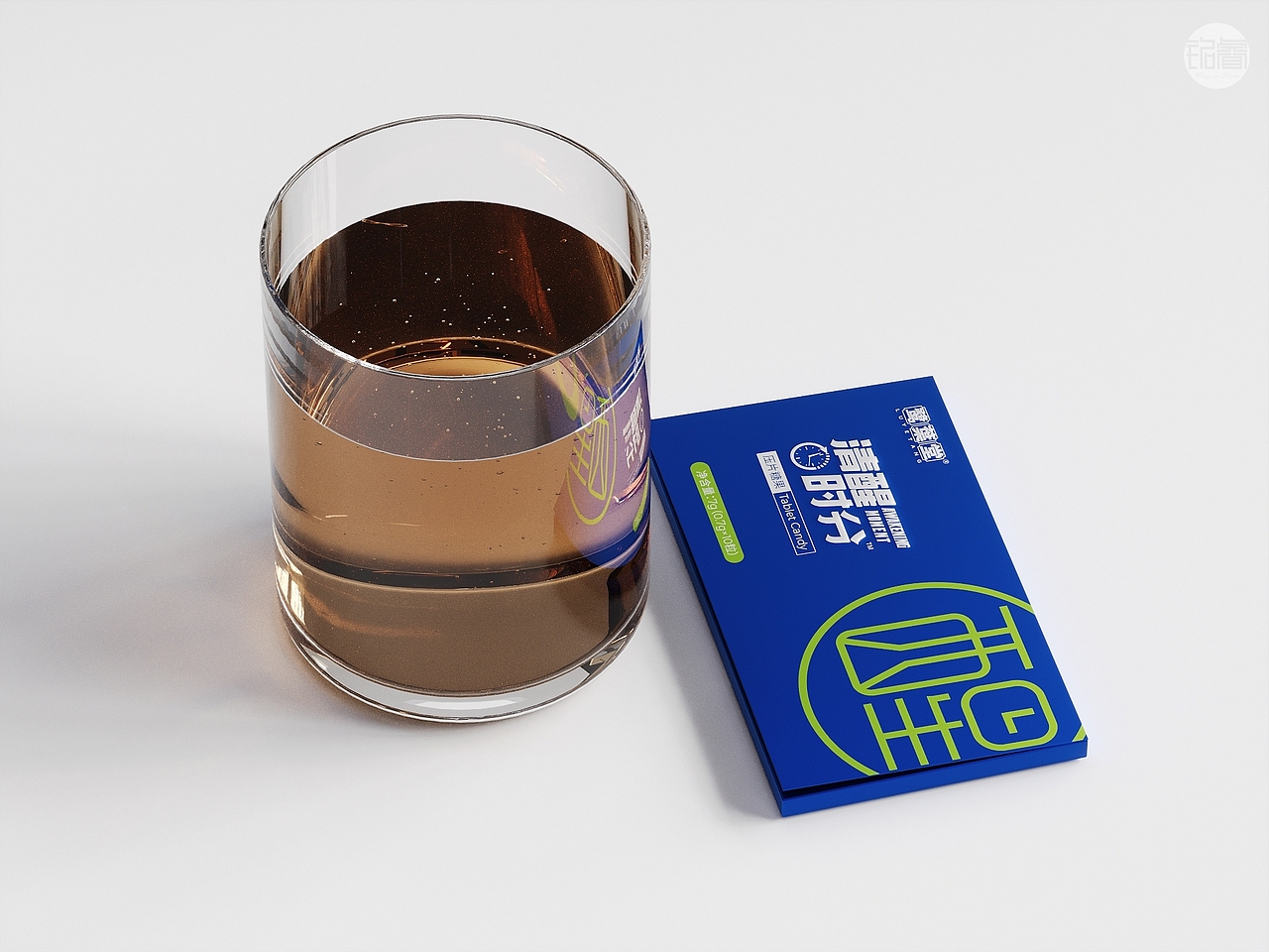 清醒时分保健品包装设计醒酒片包装©刘益铭原创作品