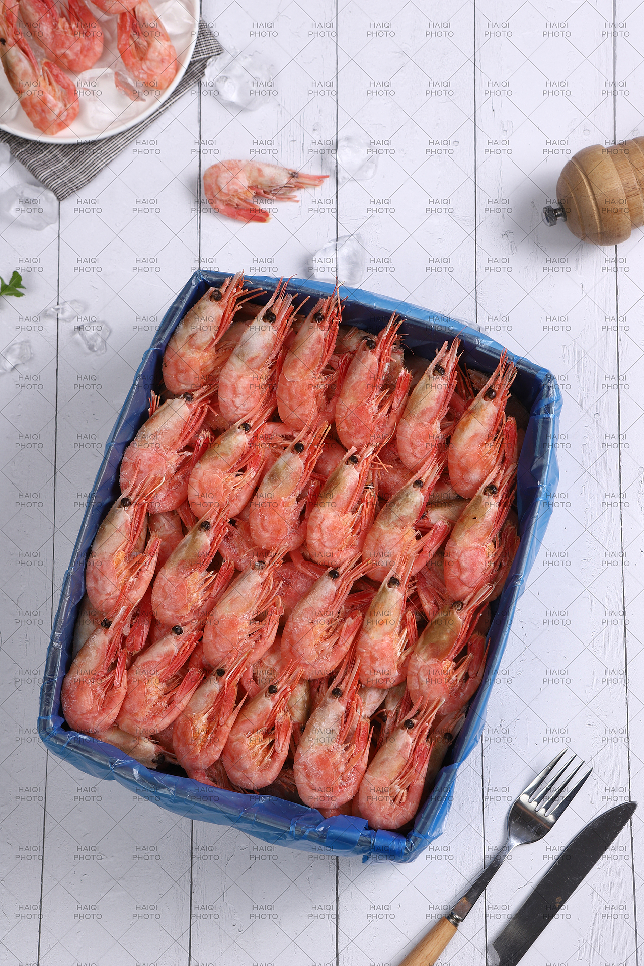 丹麦北极冰虾拍摄