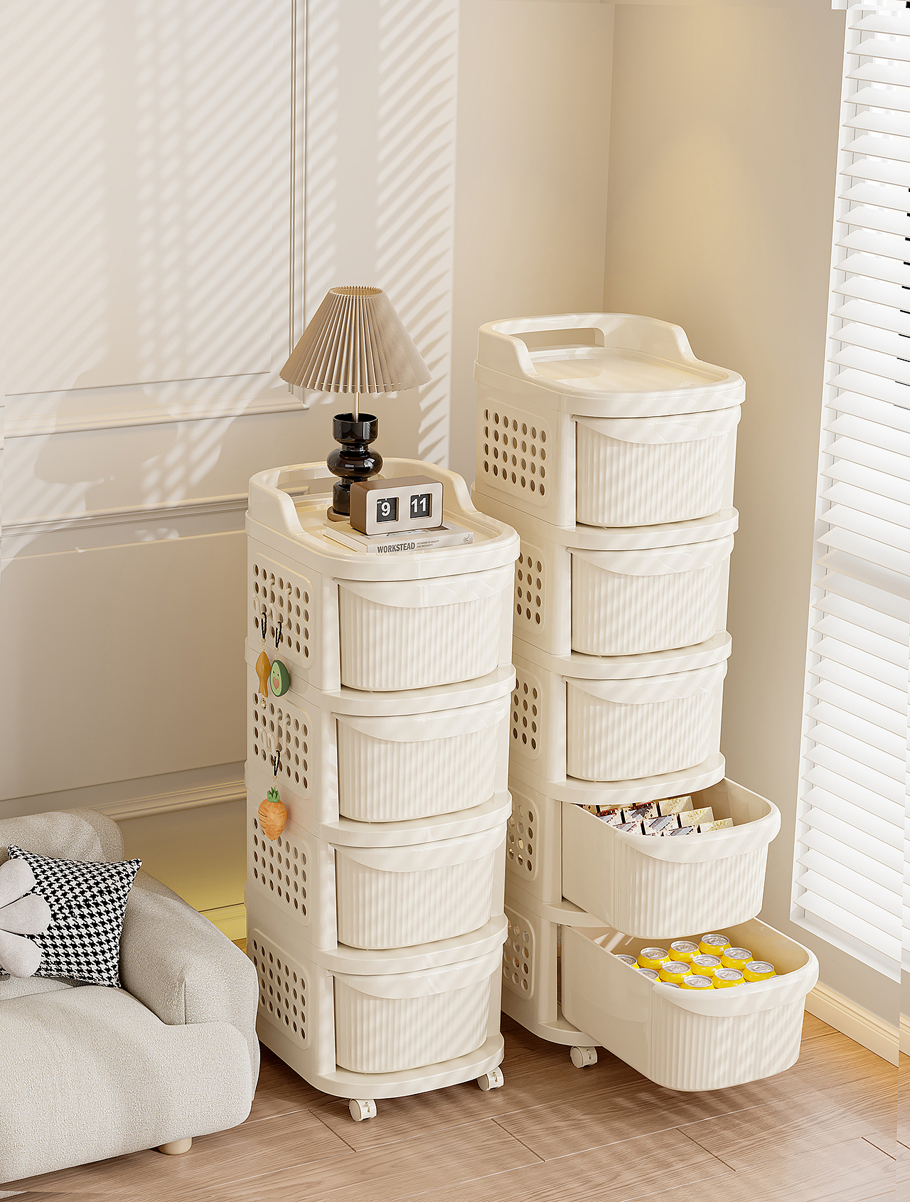 日用品收纳柜产品渲染案例