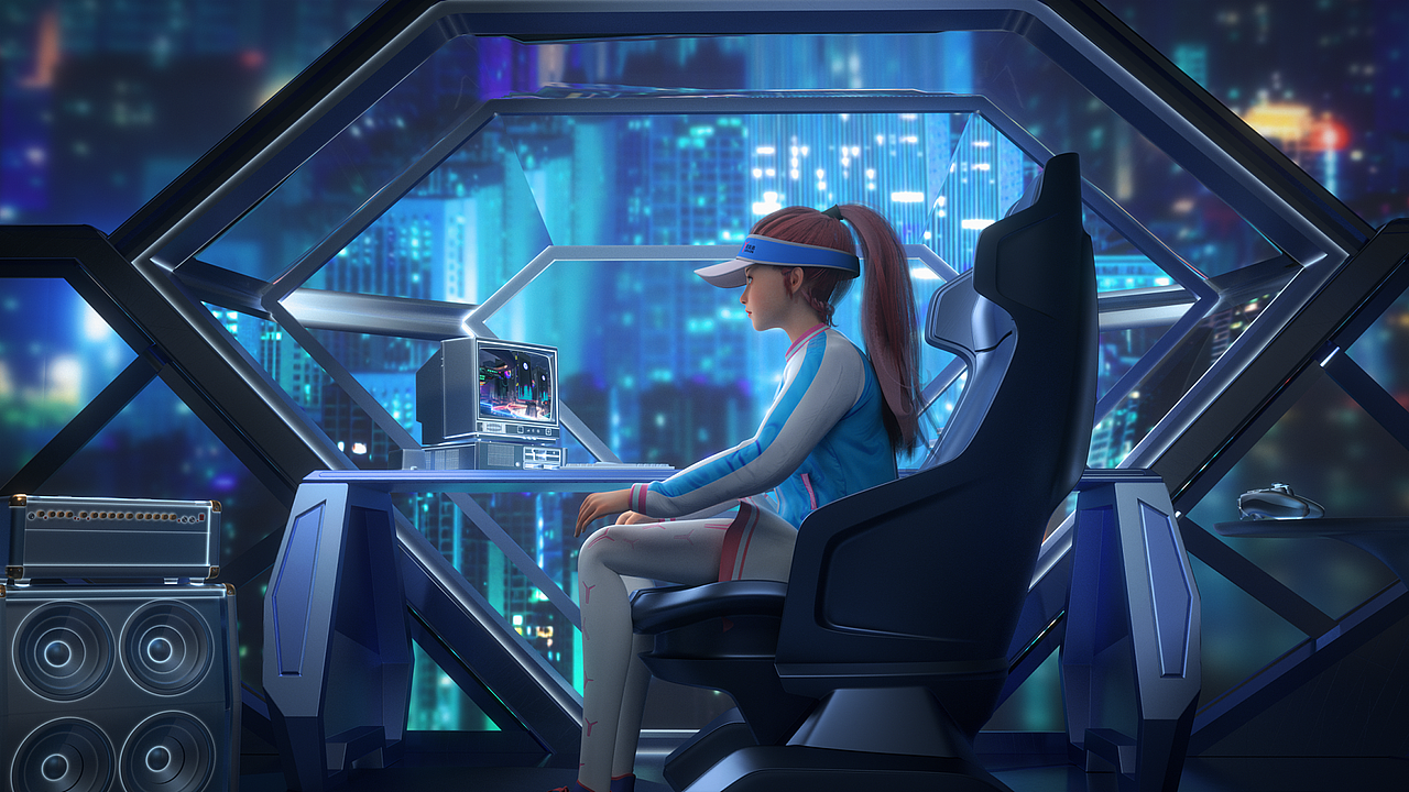 虚拟人角色动画