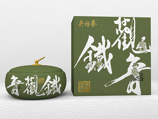 茶叶品牌|吴裕泰铁观音包装设计