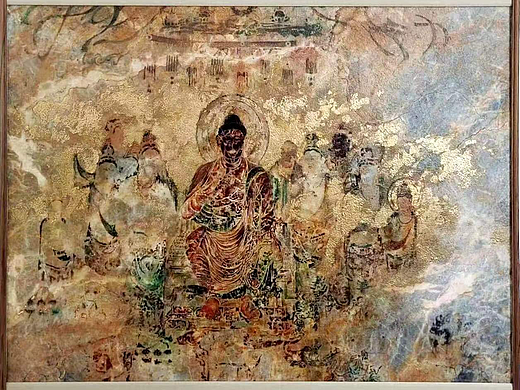 石材 X 漆画