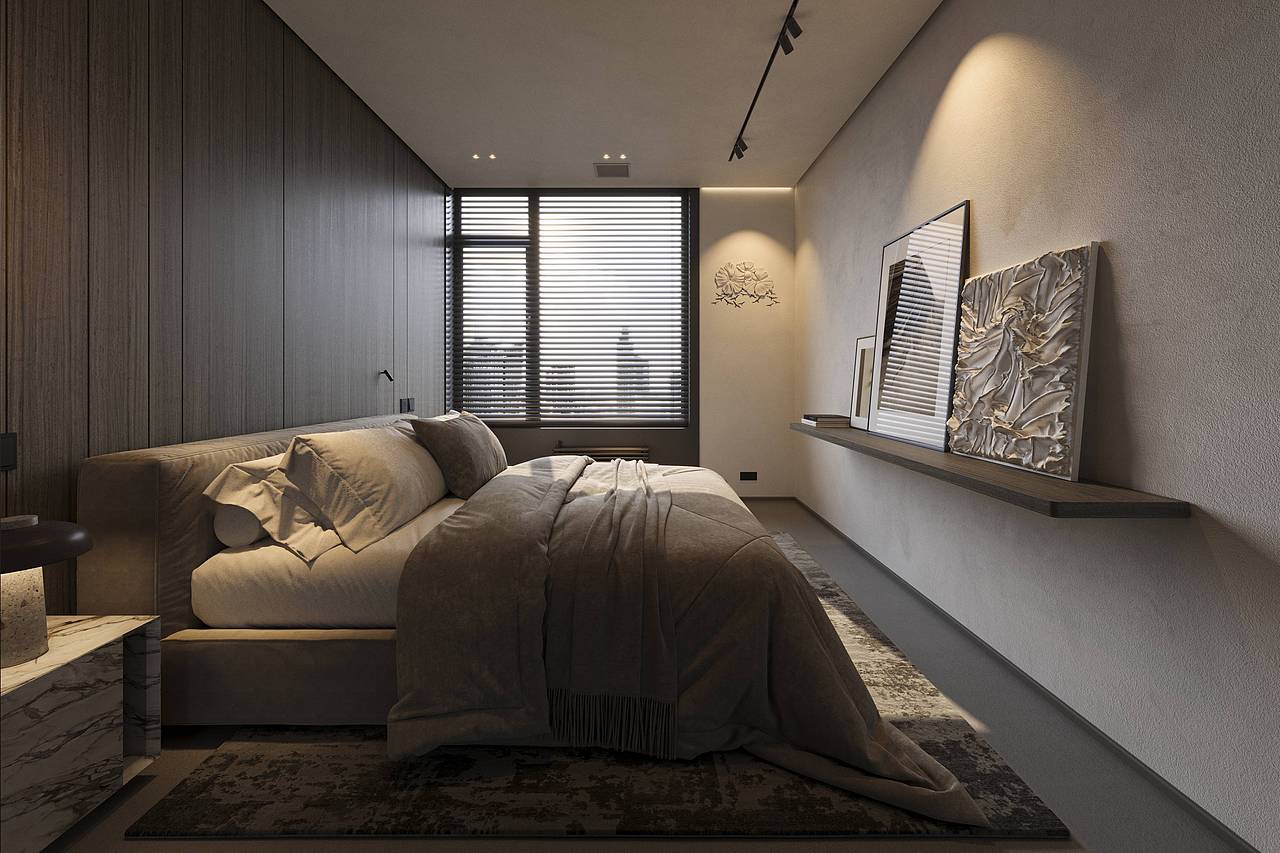 渲染作品CGI 顶层公寓 part-2（图ZMzc1MjgwNDc2） - 家装设计 - 站酷设计师影构视觉原创素材 - 站酷ZCOOL