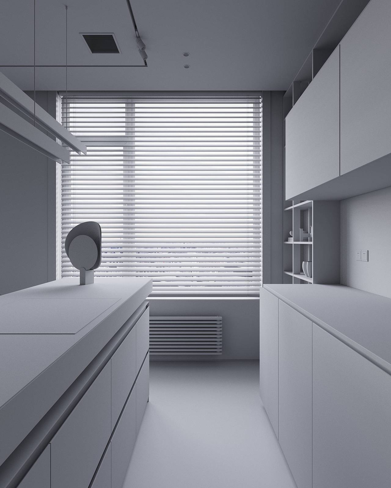 渲染作品CGI 顶层公寓 part-2（图ZMzc1MjgwNTMy） - 家装设计 - 站酷设计师影构视觉原创素材 - 站酷ZCOOL