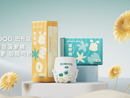 巴布豆菠萝纸尿裤产品宣传片