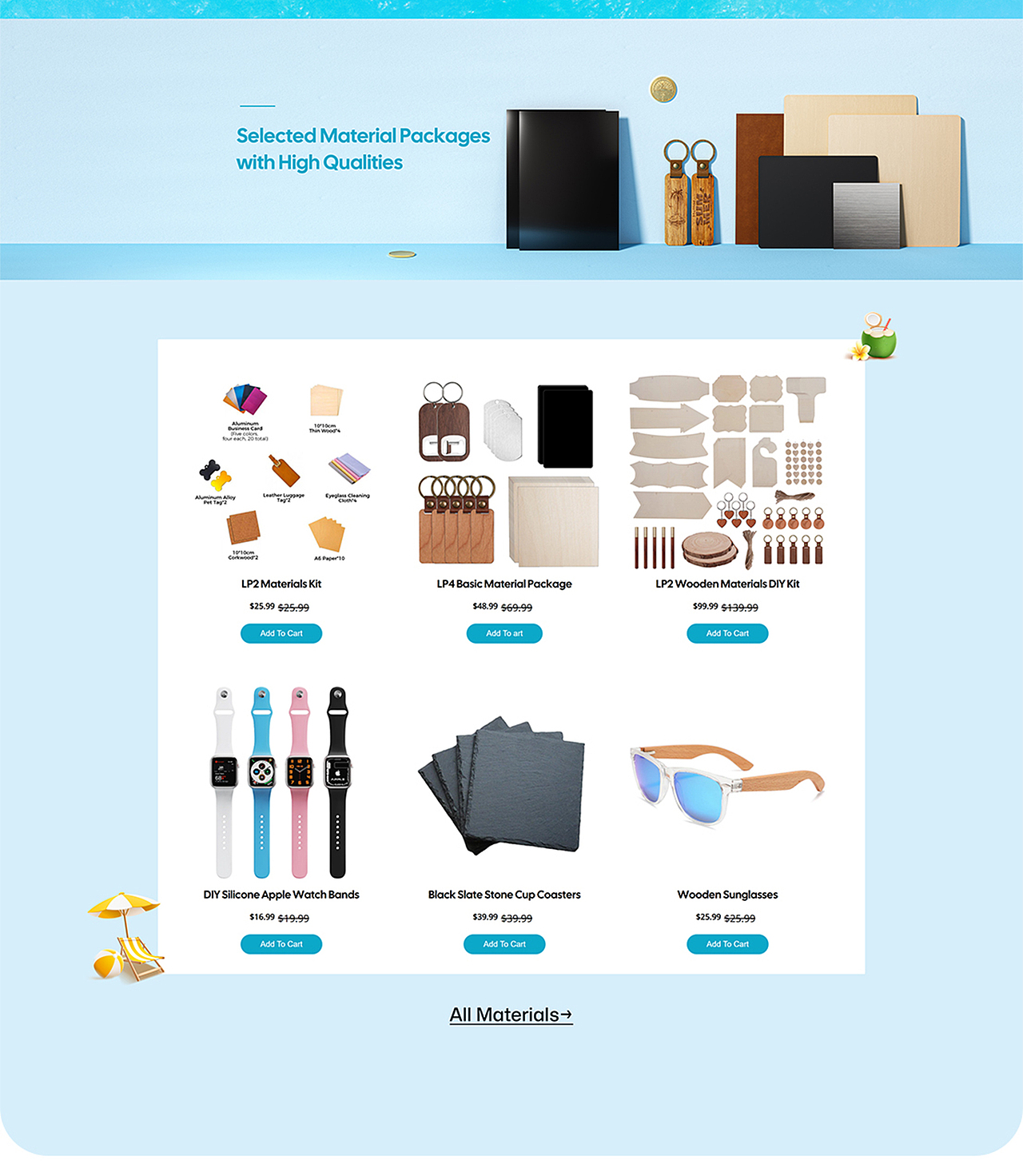 官网活动页面 | 夏季促销（图ZMzc1MzAxNzY0） - 电商 - 站酷设计师虾一只原创素材 - 站酷ZCOOL