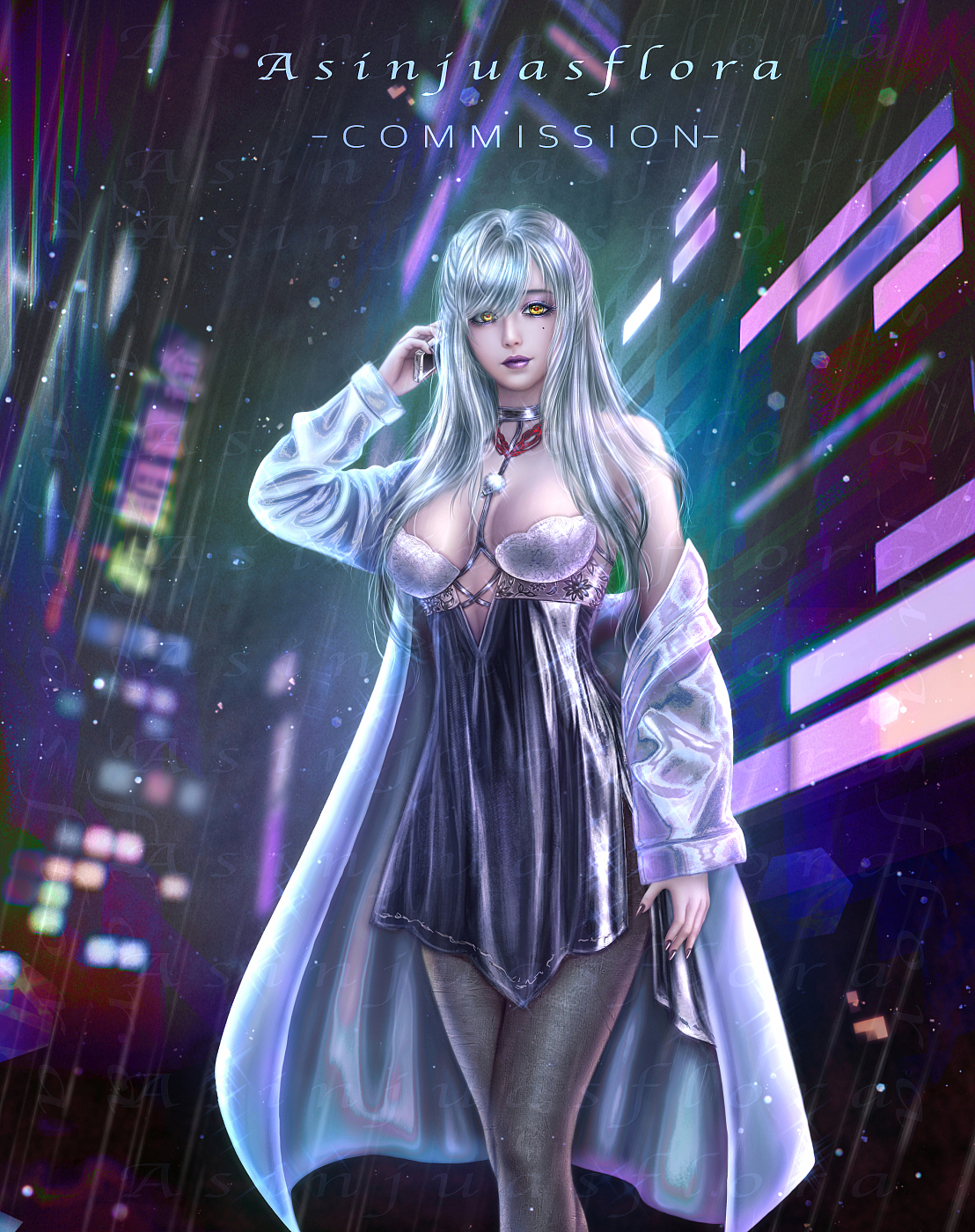 雷温-无期迷途 同人插画（欧美风厚涂）（图ZMzc1MzA2MTY0） - 商业插画 - 站酷设计师Asinjuasfloraart原创素材 - 站酷ZCOOL