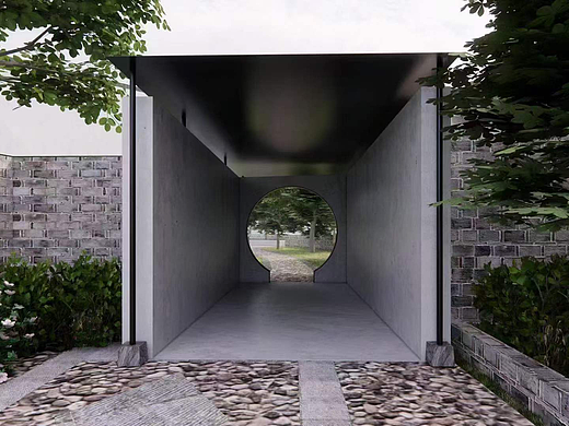 墨瓦白墙徽派建筑改造民宿整体设计