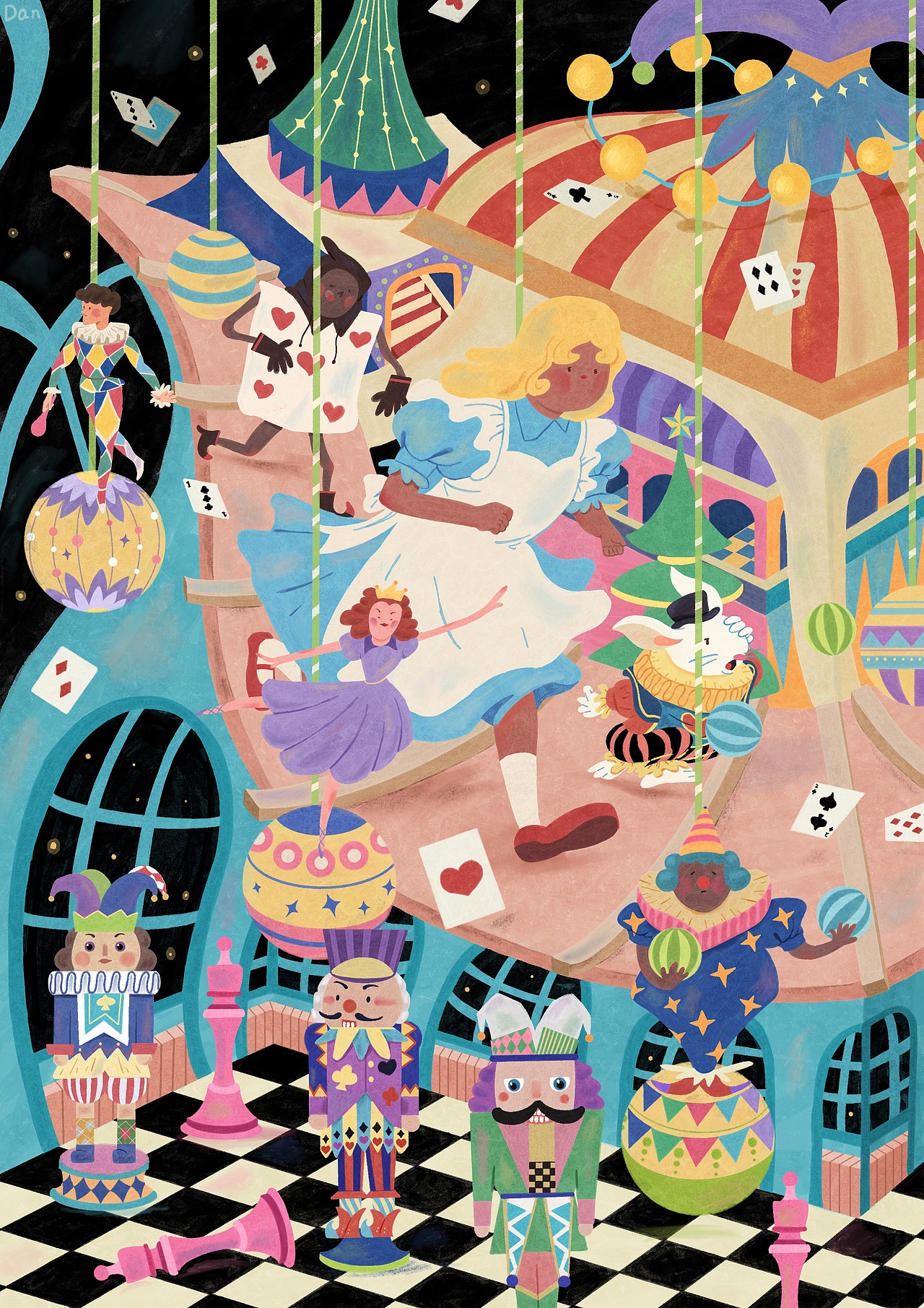 这是爱丽丝的梦游仙境吗?