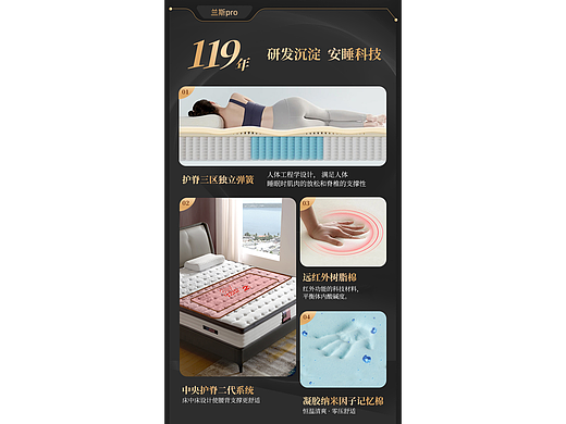 双面安睡床垫 · 兰斯pro