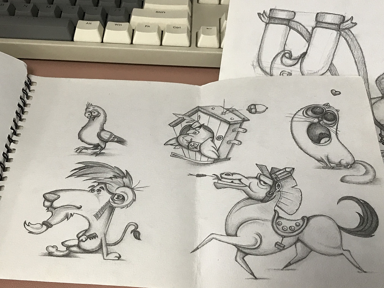 2022年-2024年作品集-ipd手绘+卡通IP