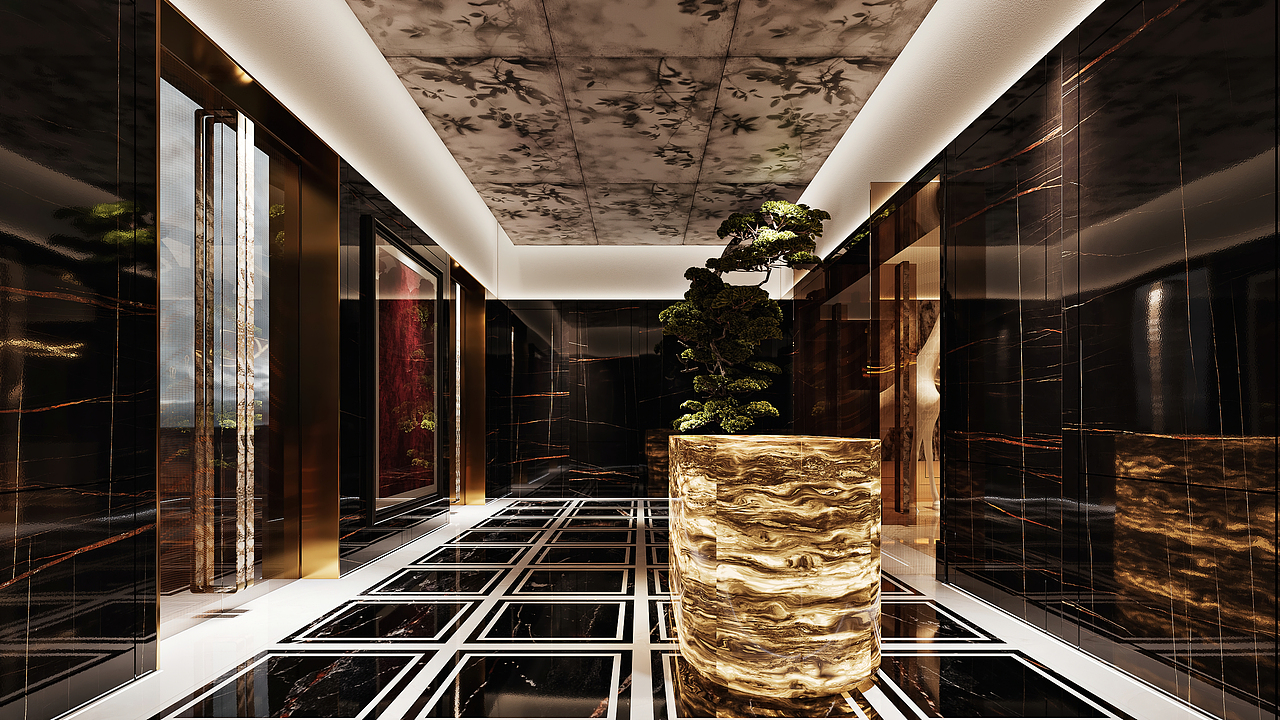 岩板展厅设计D5漫游（图ZMzc1MzE2NjEy） - 展陈设计 - 站酷设计师素绘原创素材 - 站酷ZCOOL