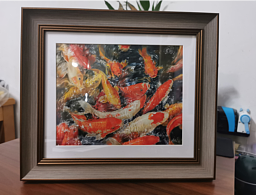 彩鉛手繪—好運錦鯉