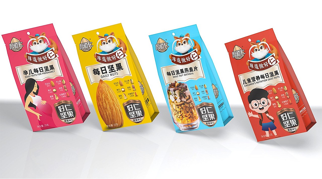 坚果/坚果包装/坚果包装设计/花生包装/瓜子包装/核桃