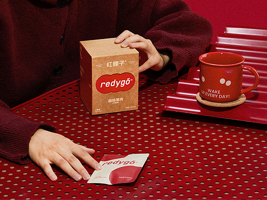 「红腂子」RedygoLab咖啡果肉茶品牌全案设计