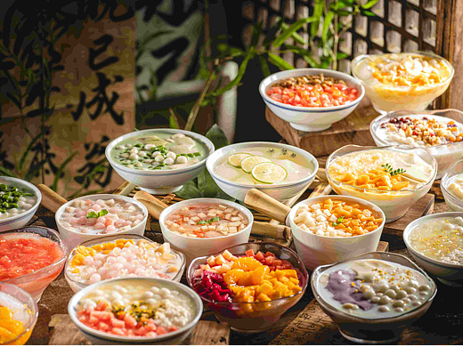 成都美食摄影冰粉甜品拍摄/冰拾叁冰粉拍摄/夏季饮品