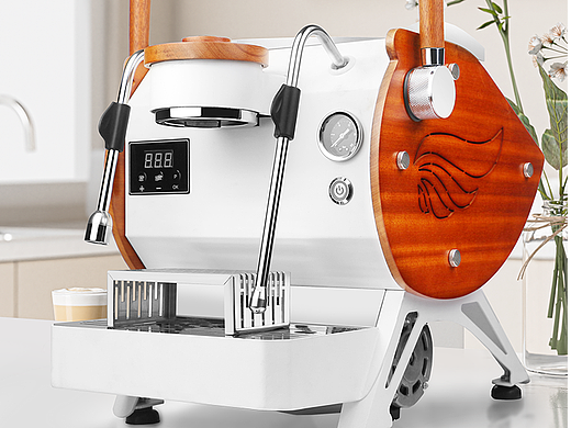 意式半自动咖啡机详情主图