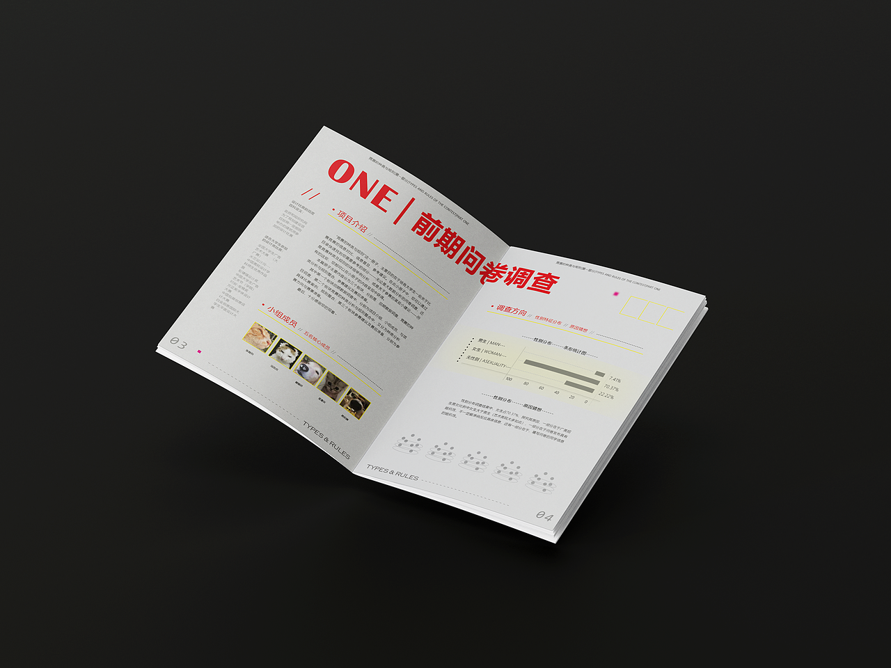 主题小册子编排