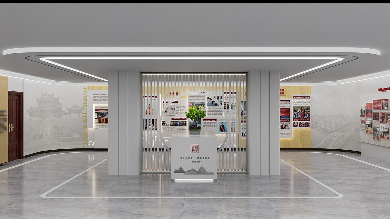 首个展厅练习 借鉴@海豚和珣子（图ZMzc1MzU5MjEy） - 建筑/空间 - 站酷设计师小色计空原创素材 - 站酷ZCOOL