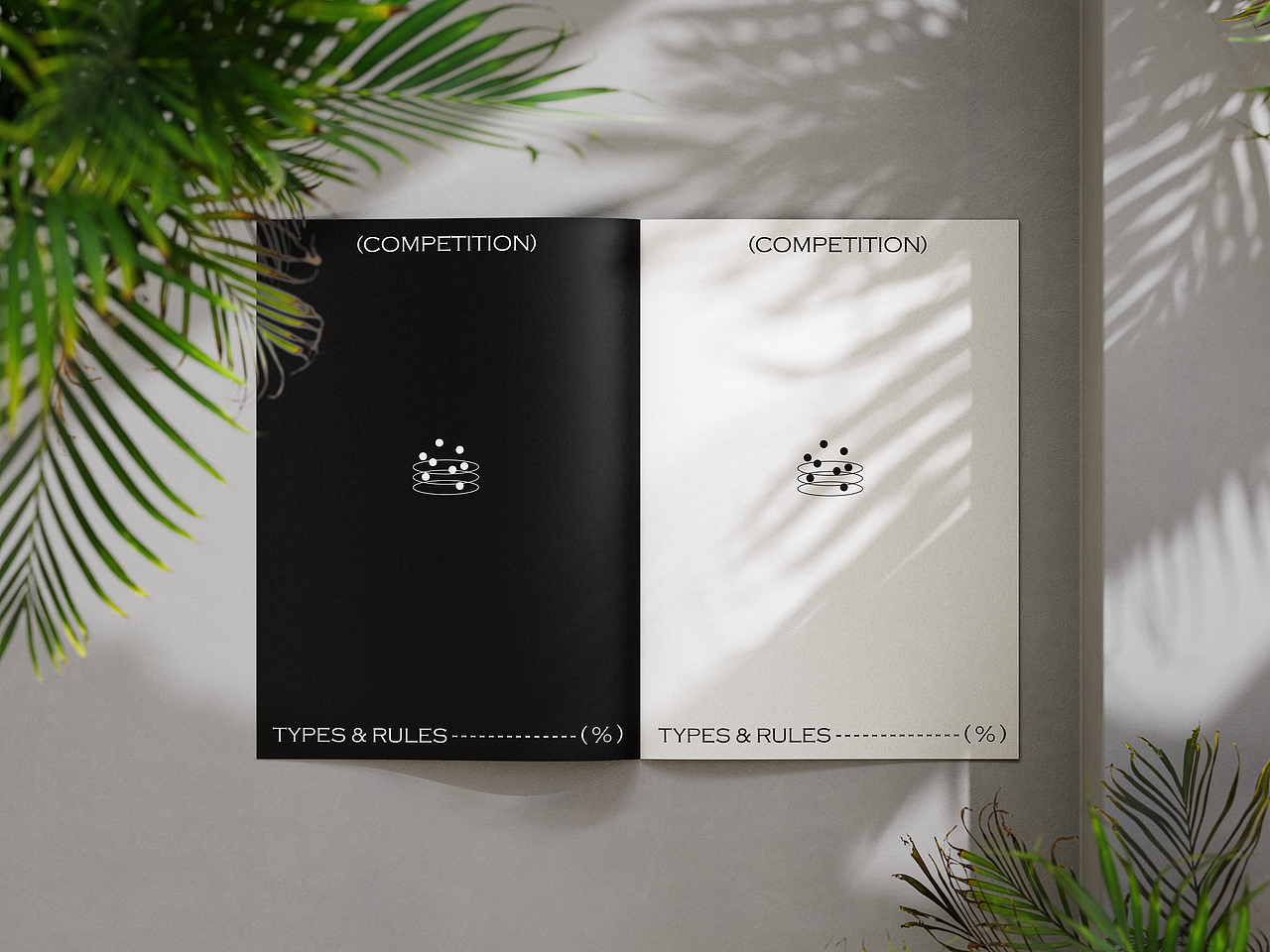 主题小册子编排