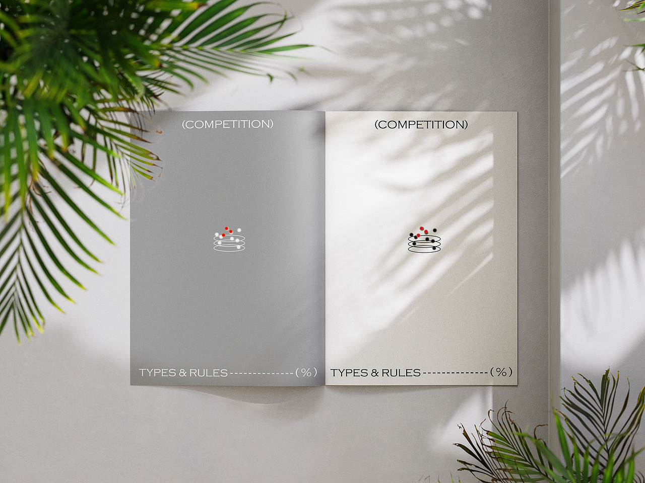 主题小册子编排