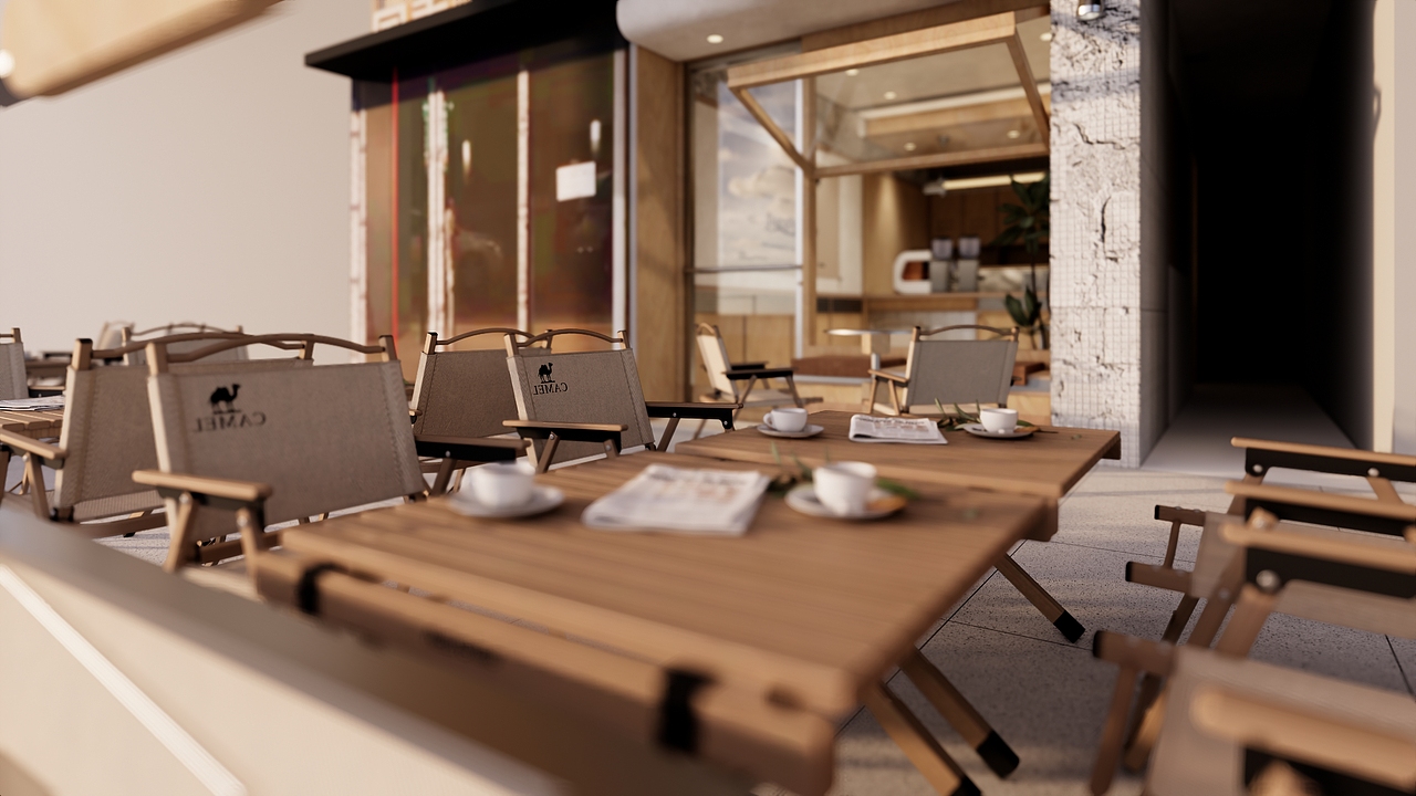 原创设计丨斐跃咖啡国泰中心店（图ZMzc1MzYzMDQ4） - 商业空间设计 - 站酷设计师盒子构造空间设计原创素材 - 站酷ZCOOL