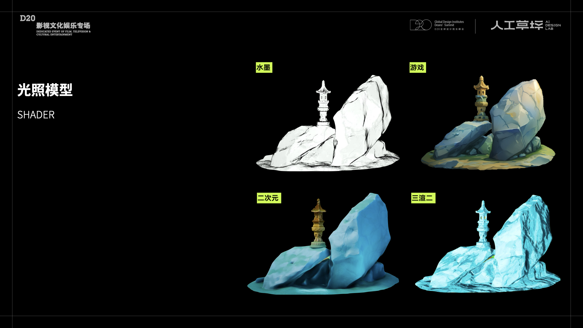 草坪活动｜D20 影视文娱专场VOL.3 AI赋能3D技术，驱动传统影视制作生态体系（图ZMTQ4ODA3NzY=） - 资讯 - 站酷设计师人工草坪AIDESIGN原创素材 - 站酷ZCOOL