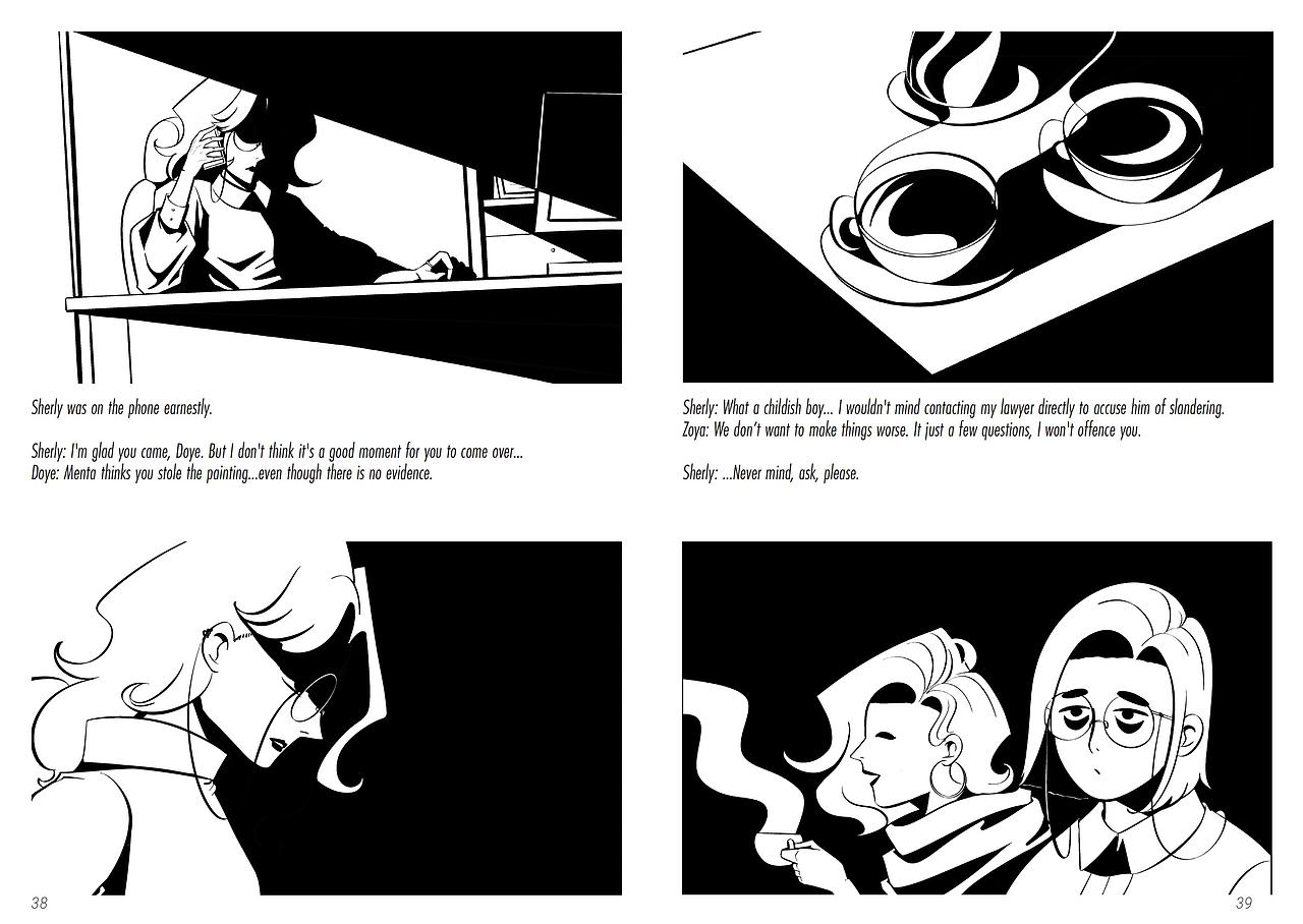 《Plunge 坠入》（图ZMzc1MzY5NzAw） - 中/长篇漫画 - 站酷设计师这里是一只鱼砸原创素材 - 站酷ZCOOL