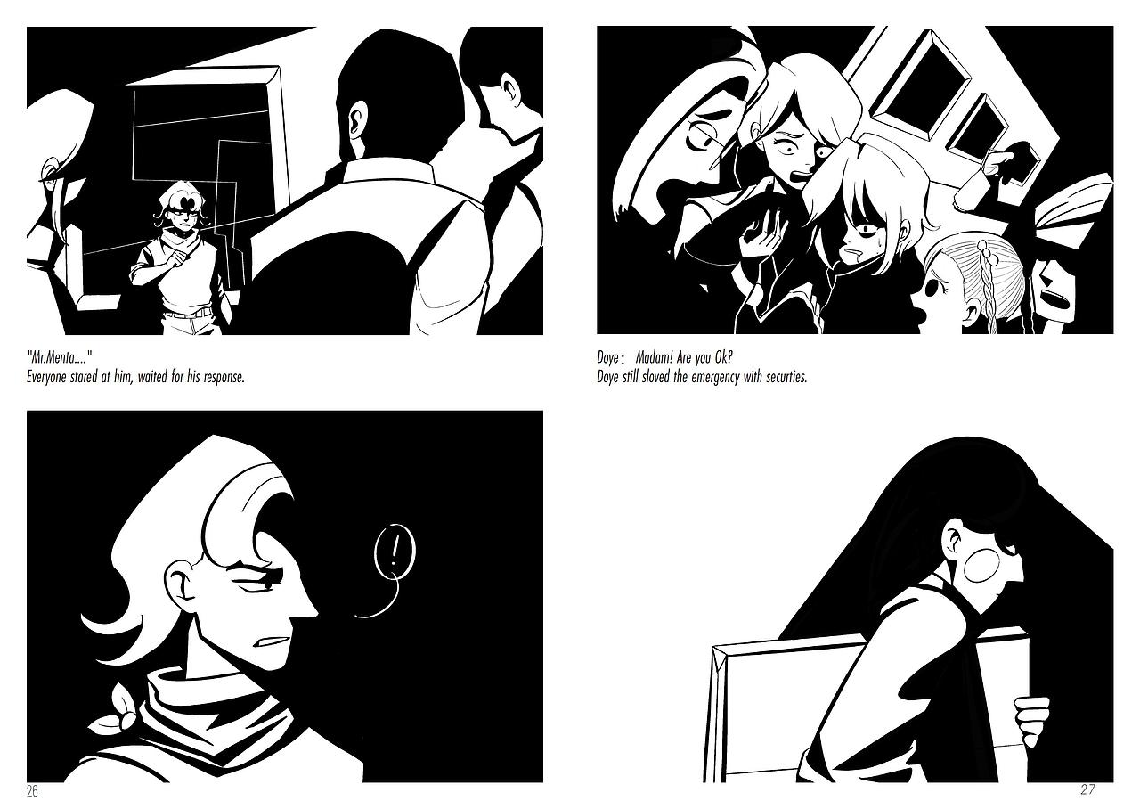 《Plunge 坠入》（图ZMzc1MzY5Njc2） - 中/长篇漫画 - 站酷设计师这里是一只鱼砸原创素材 - 站酷ZCOOL