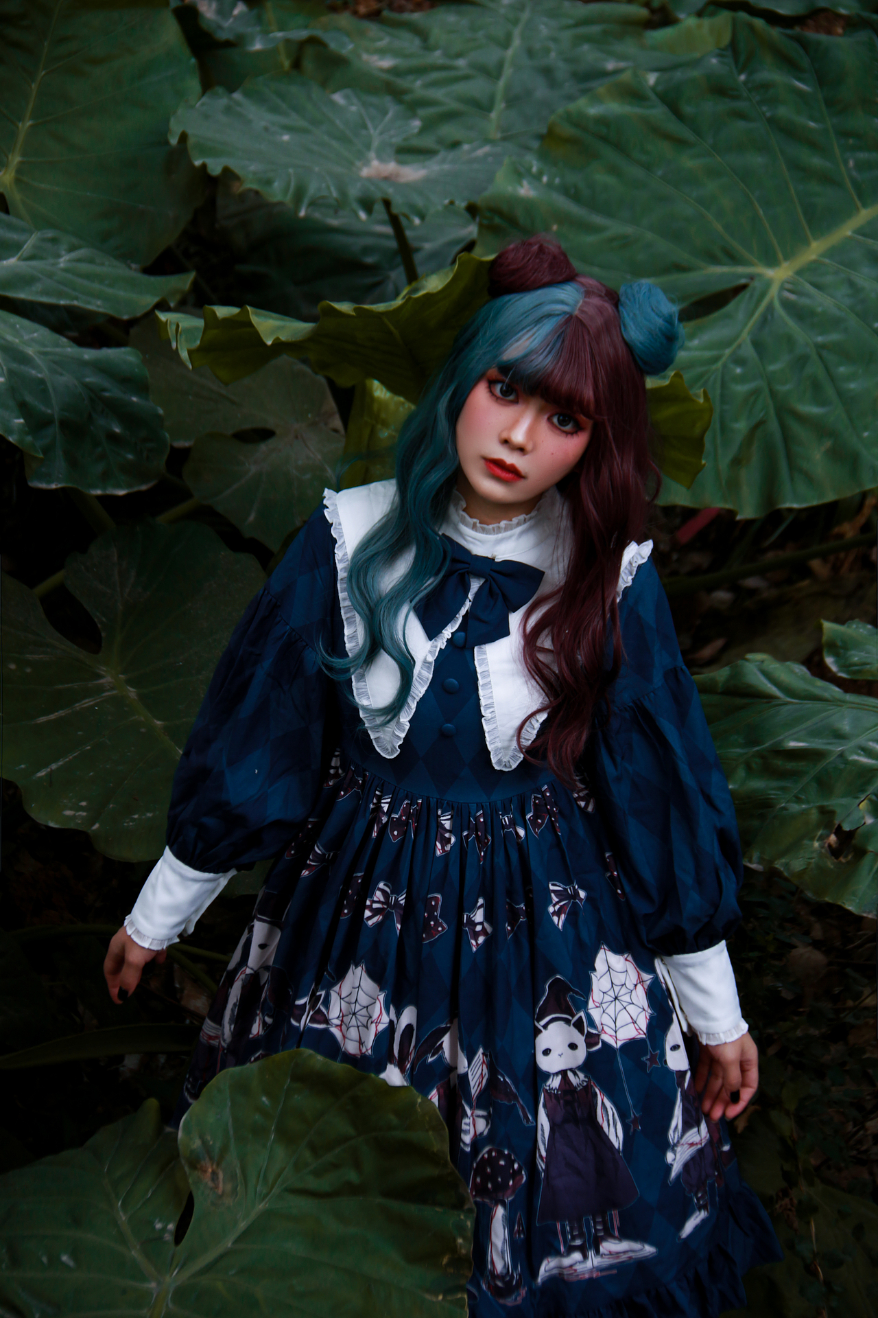 【杜子】森系lolita裙拍摄,宛如精灵