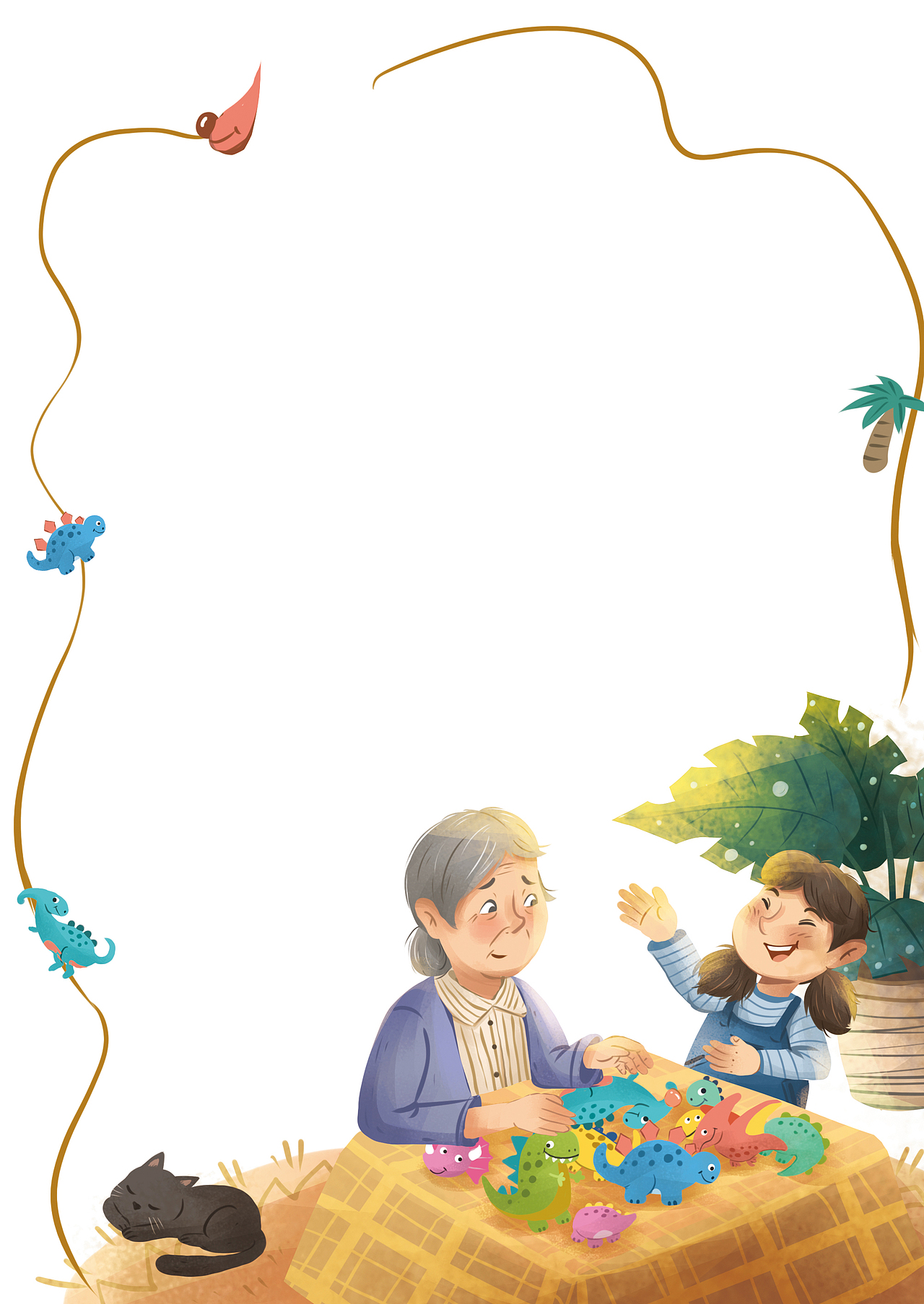 学生作文配图（图ZMzc1MzczMTA4） - 儿童插画 - 站酷设计师蘑菇月Jan原创素材 - 站酷ZCOOL