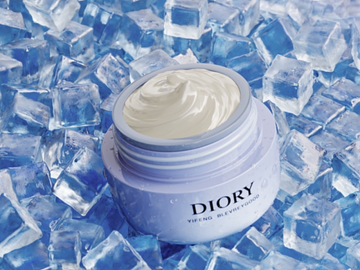 产品渲染-冰块化妆品