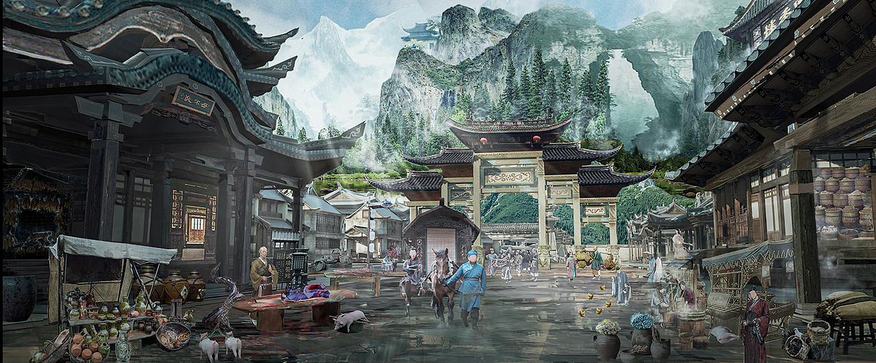 黑焰影视概念设计45期学员作品分享