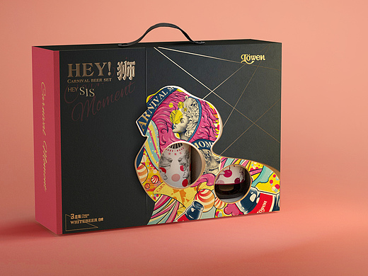 黑狮 × 五颗蛋 | 啤酒礼盒设计