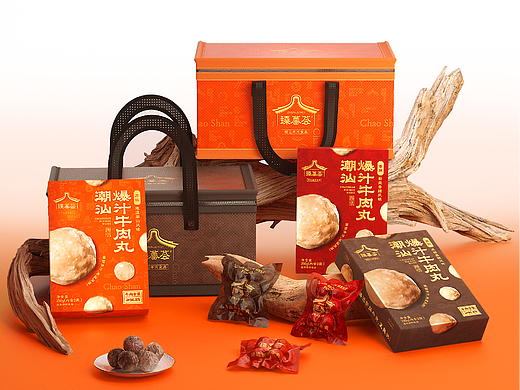 臻蕾荟 | 潮汕牛肉丸食品包装设计