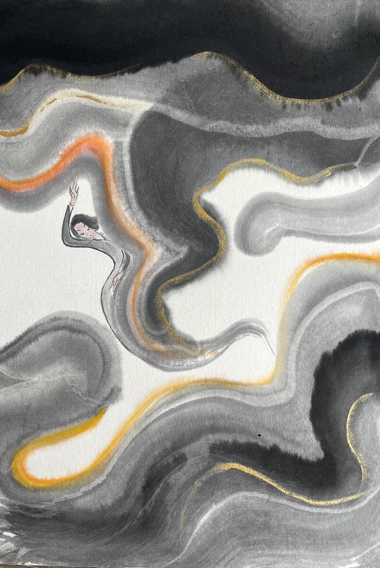 《水墨重庆--大足石刻》（图ZMzc1NDEzMTY4） - 绘本 - 站酷设计师佬豬原创素材 - 站酷ZCOOL