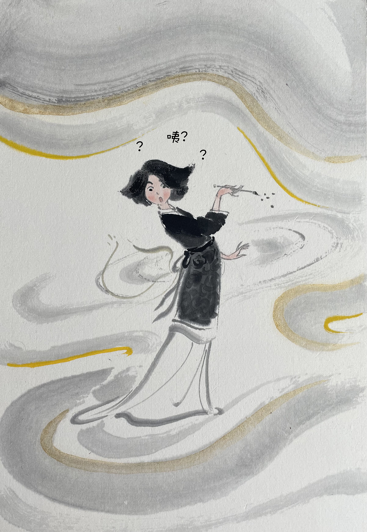 《水墨重庆--大足石刻》（图ZMzc1NDEzMjAw） - 绘本 - 站酷设计师佬豬原创素材 - 站酷ZCOOL