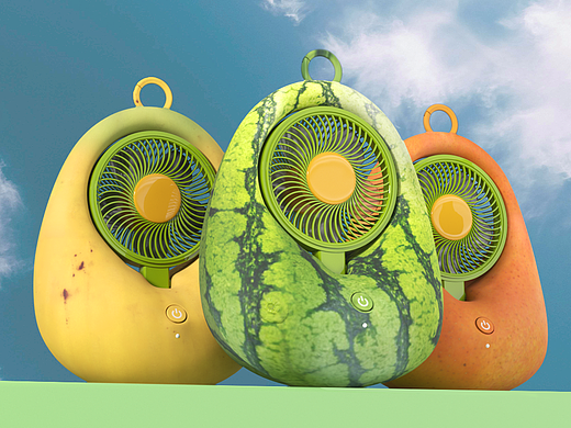 DOUBLE迷你小风扇