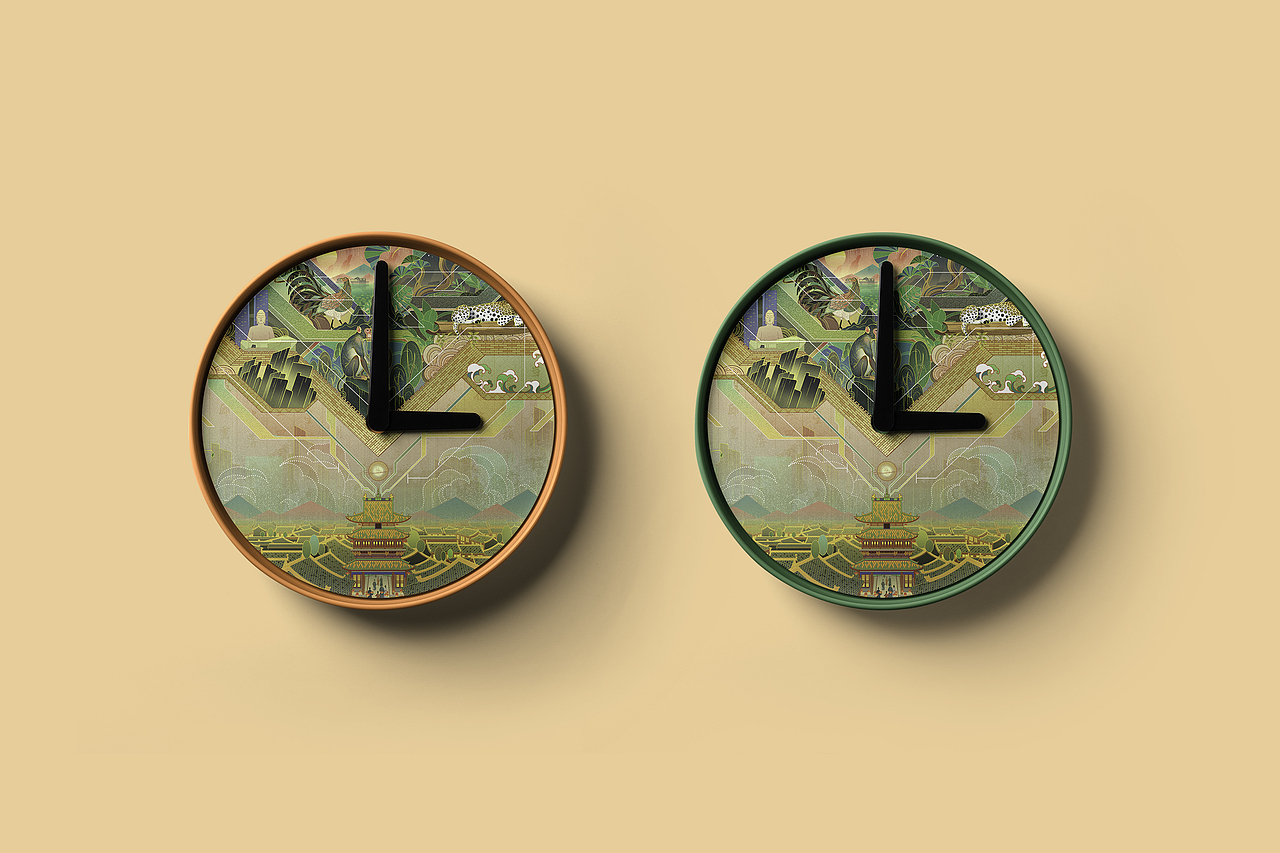 古韵新潮 和谐共生（图ZMzc1NDI3NzQ0） - 商业插画 - 站酷设计师Z酒肆design原创素材 - 站酷ZCOOL
