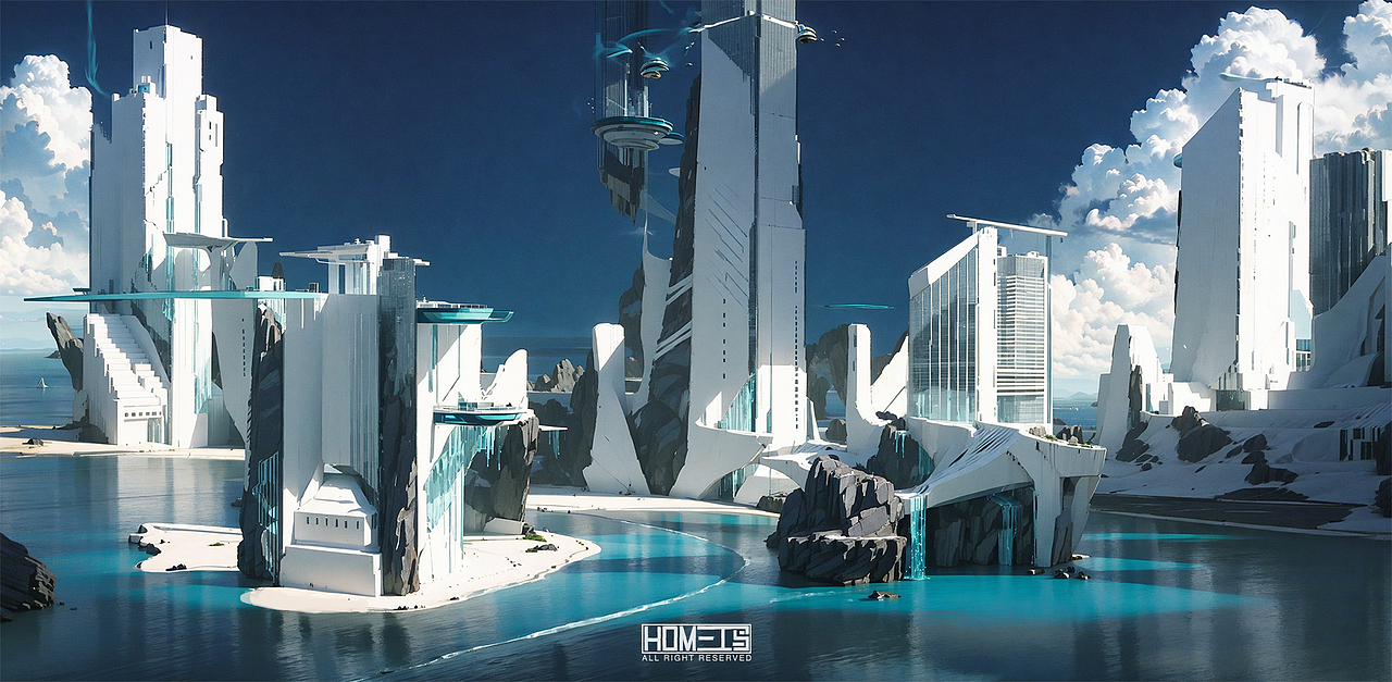 stable diffusion-lora-未来城市(图ZMzc1NDMzMDk2) - AI作品 - 站酷设计师翁坤鸿原创素材 - 站酷ZCOOL