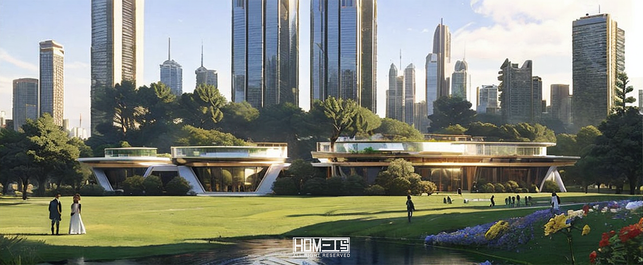 stable diffusion-lora-未来城市