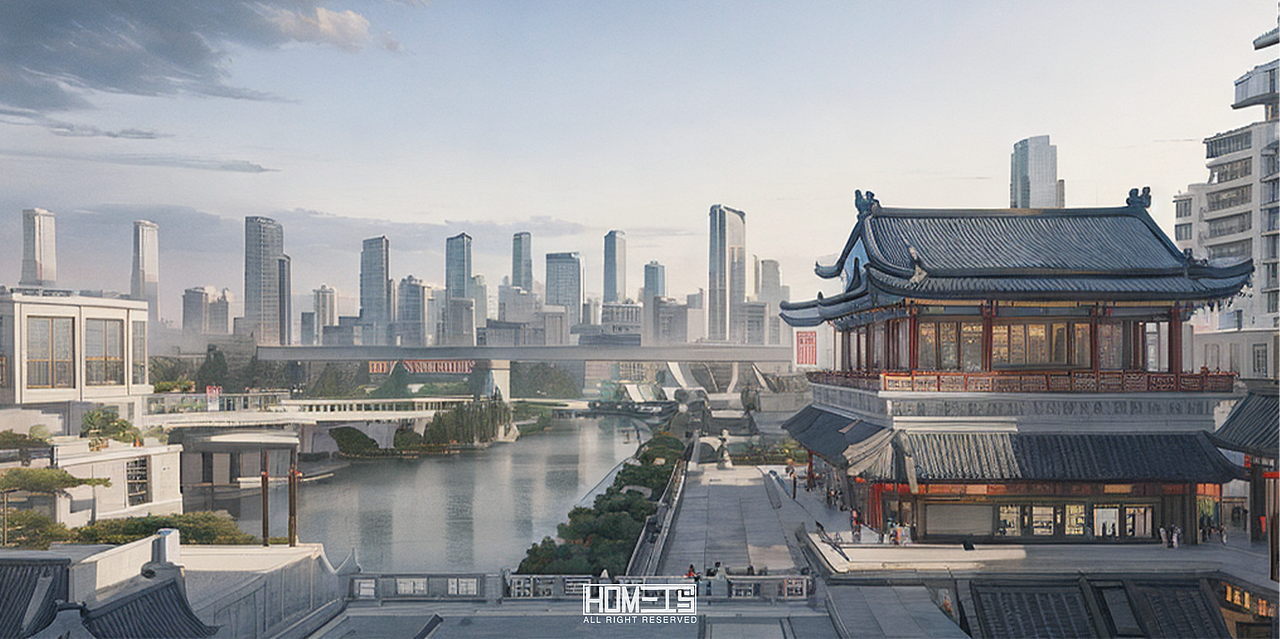 stable diffusion-lora-未来城市(图ZMzc1NDMzMjk2) - AI作品 - 站酷设计师翁坤鸿原创素材 - 站酷ZCOOL