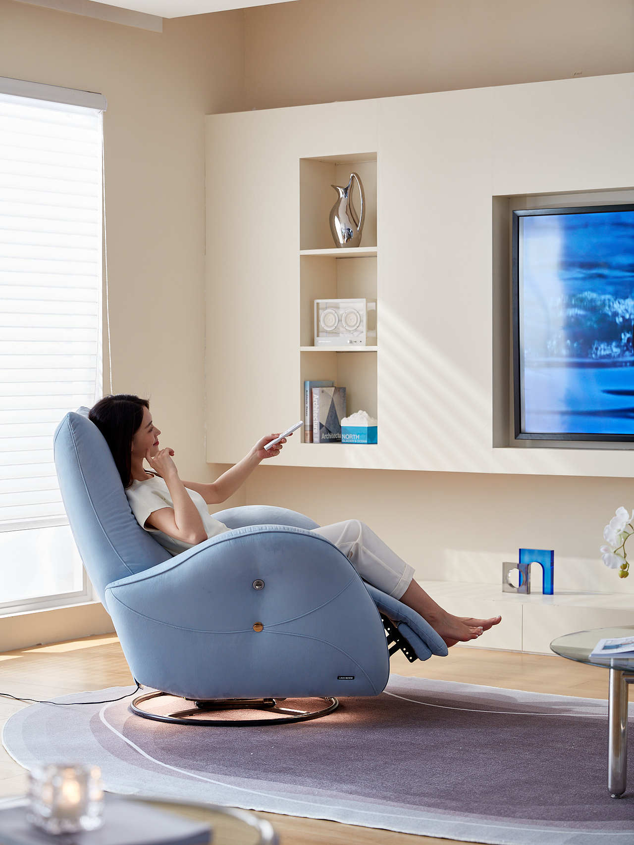 功能休闲椅拍摄|承与承&林氏家居