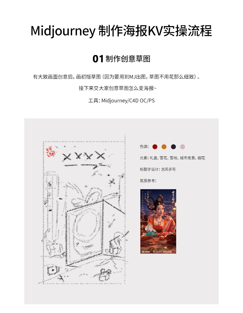 【教程】AIGC辅助活动KV从0到1＋动效制作（图ZMzc1NDM0ODYw） - 电商 - 站酷设计师Poc南瓜原创素材 - 站酷ZCOOL