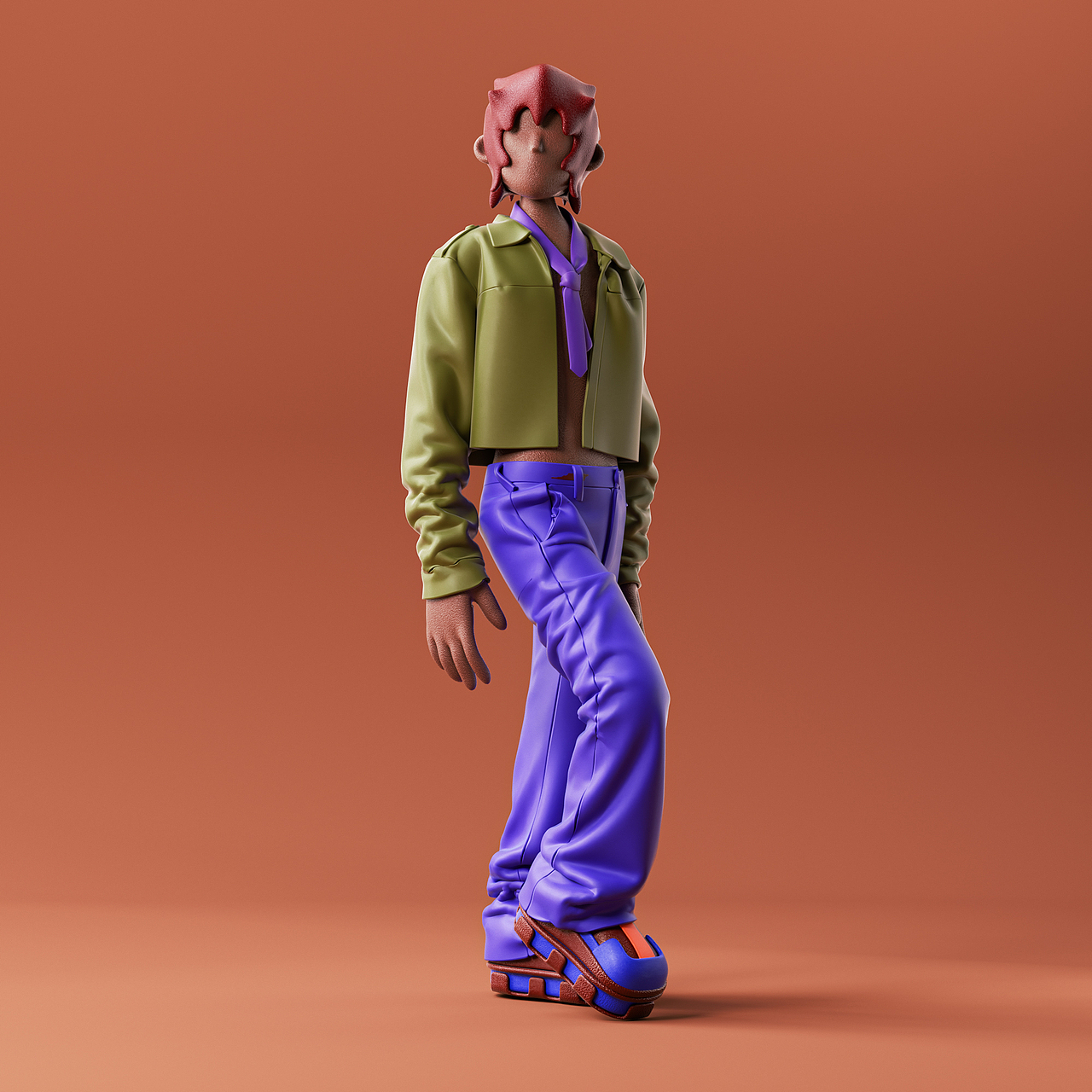 3D人物插画（图ZMzc1NDM4NDI0） - 人物/生物 - 站酷设计师周周的奇妙冒险原创素材 - 站酷ZCOOL