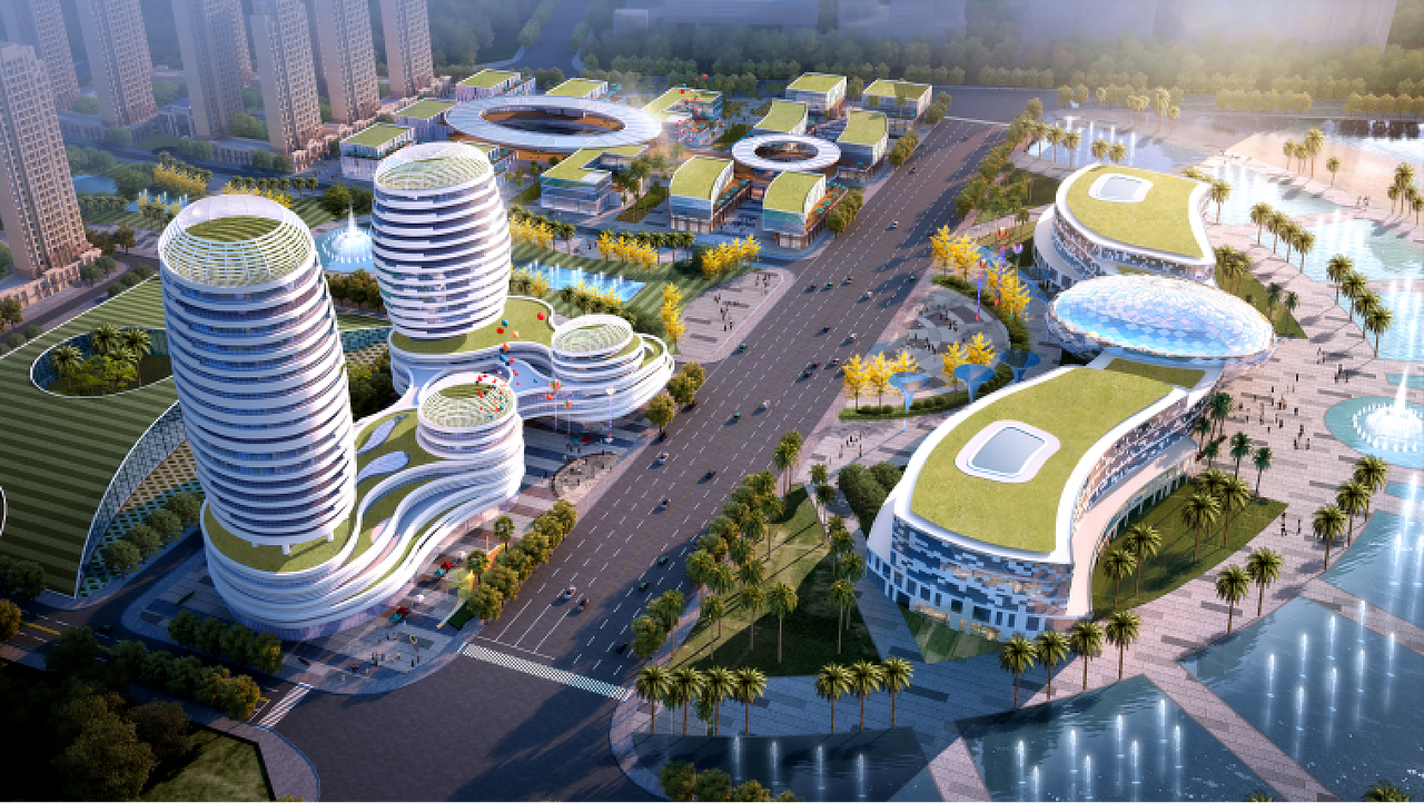 福鼎大馬士革玫瑰產(chǎn)業(yè)園玫瑰產(chǎn)業(yè)經(jīng)濟(jì)基地規(guī)劃項(xiàng)目（圖ZMzc1NDM4OTI4） - 建筑設(shè)計 - 站酷設(shè)計師KH建筑原創(chuàng)素材 - 站酷ZCOOL